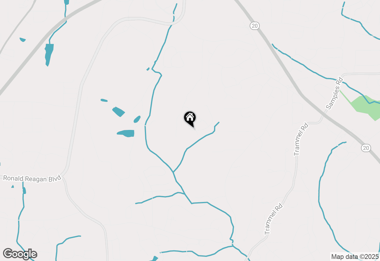 Map of 1650 Walking Horse Trail, Cumming, GA 30041