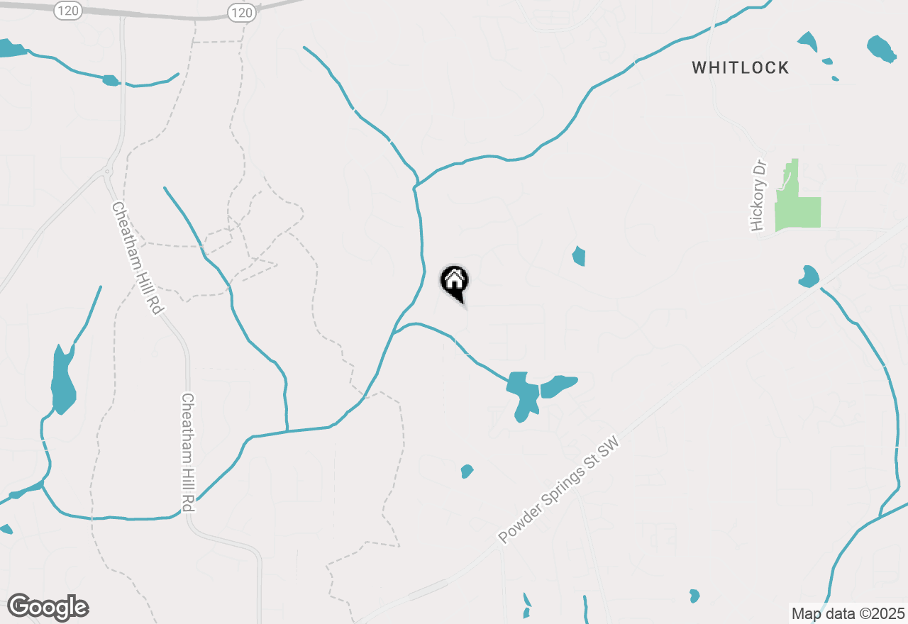 Map of 1025 Denmeade Walk Sw, Marietta, GA 30064