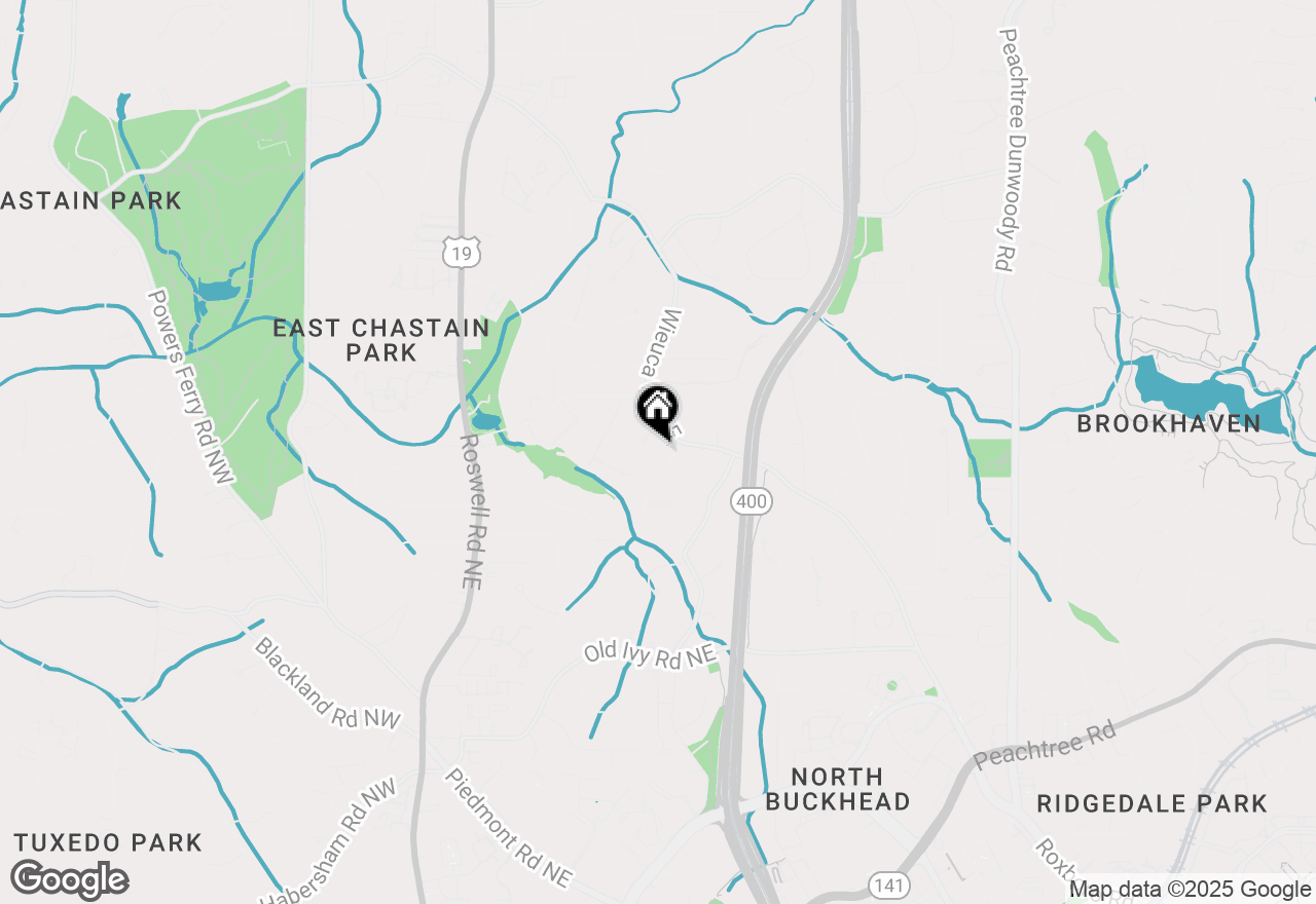 Map of 4016 Whittington Drive Ne, Atlanta, GA 30342