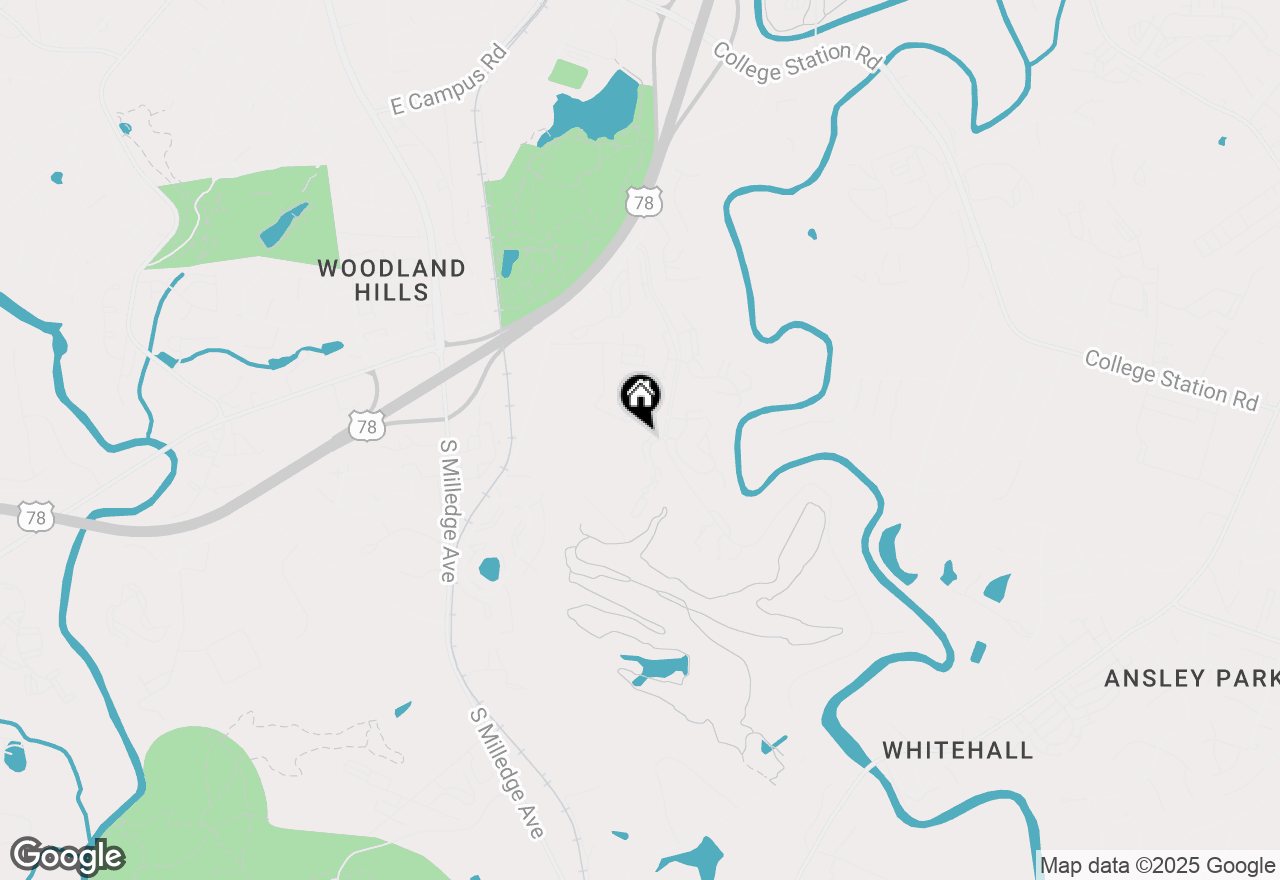 Map of 100 Woodstone Drive #17, Athens, GA 30605