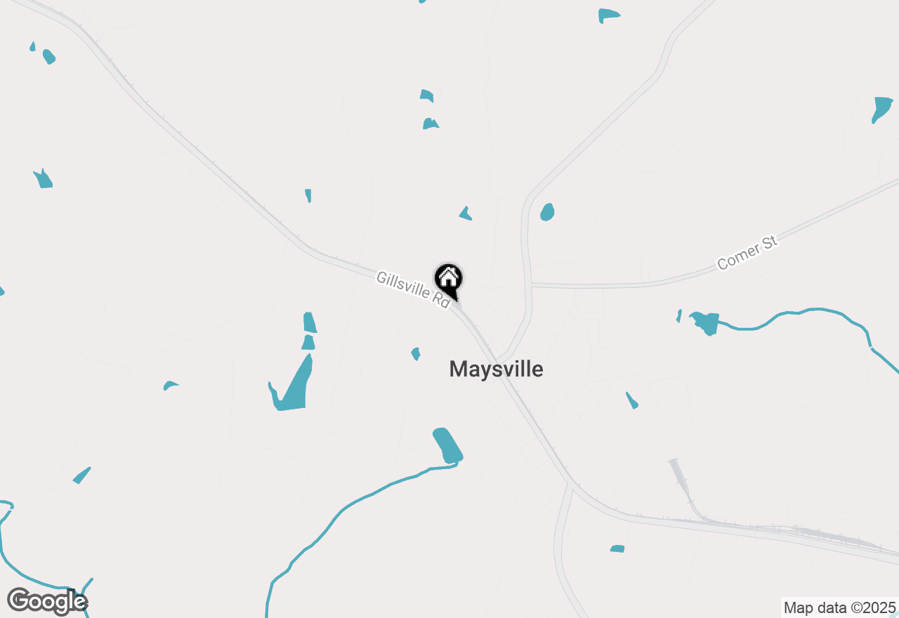 Map of 9391 Gillsville Road, Maysville, GA 30558