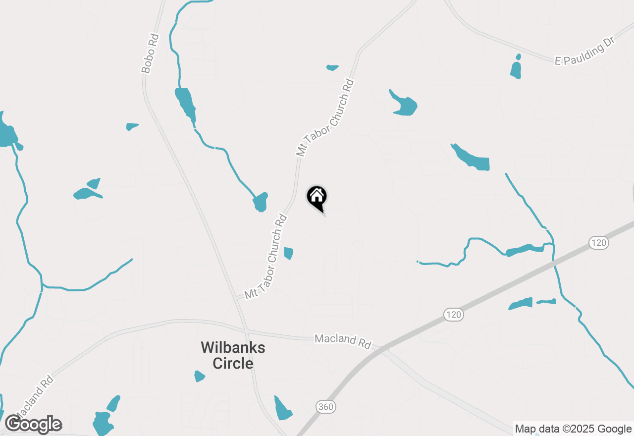 Map of 132 Cantrell Drive, Dallas, GA 30157