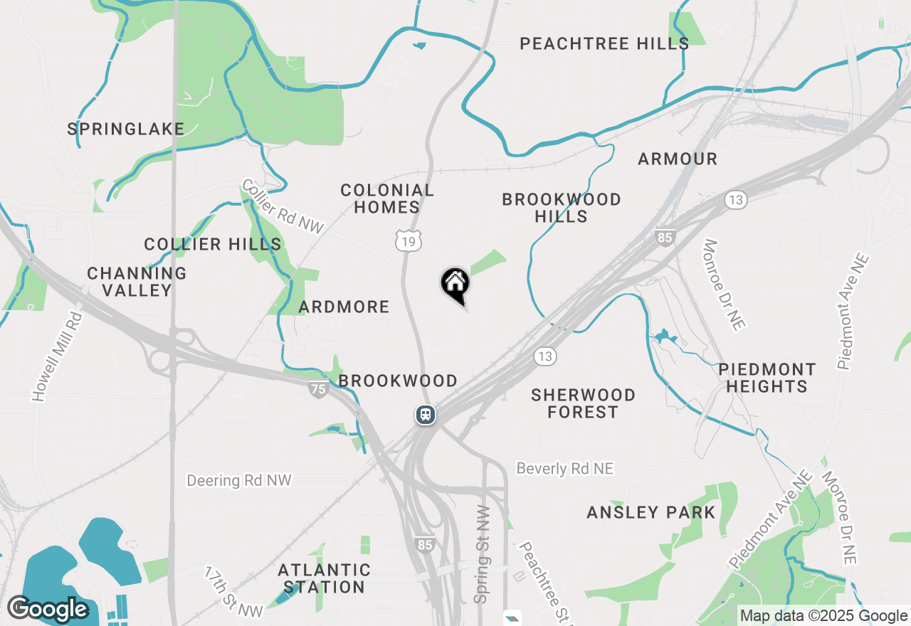 Map of 57 Northwood Avenue Ne, Atlanta, GA 30309