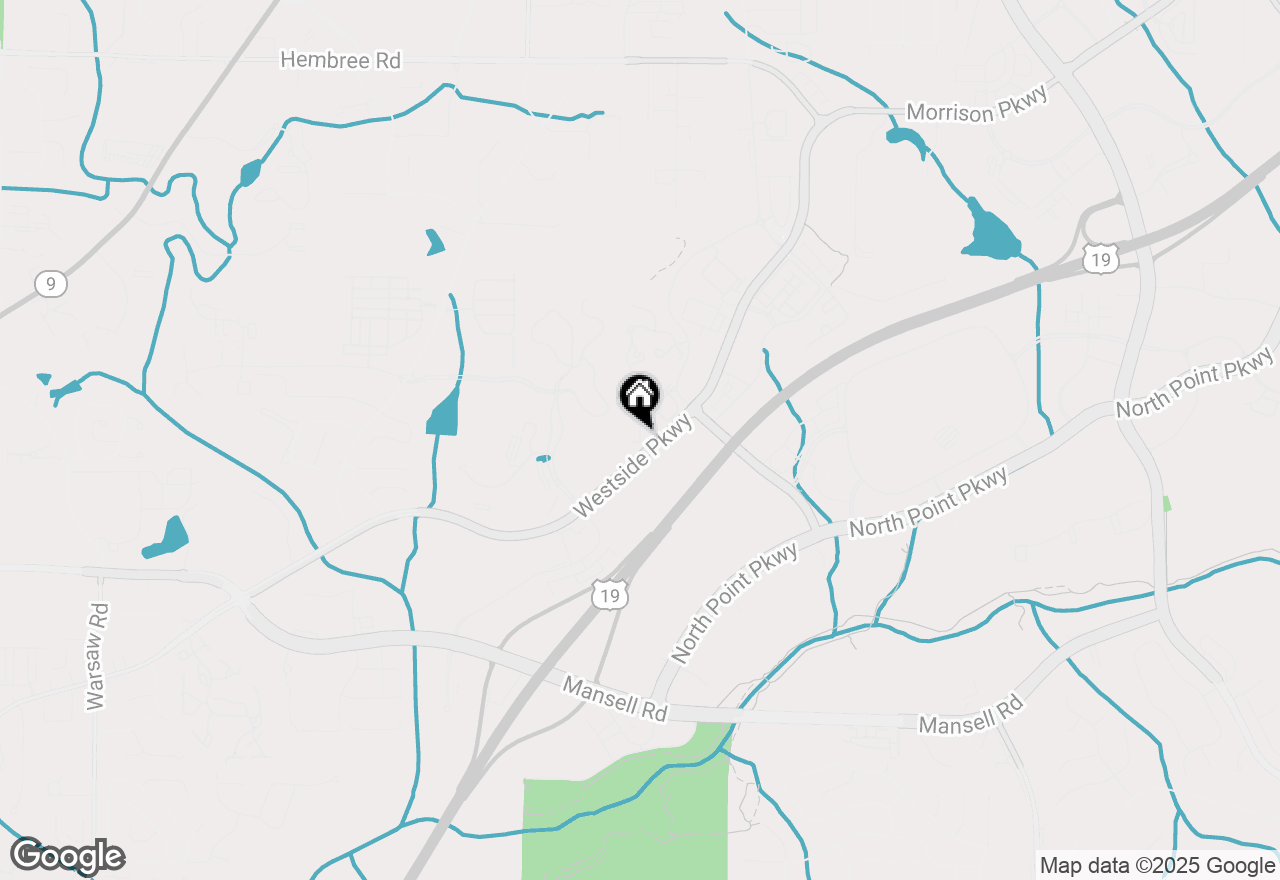 Map of 604 Landler Terrace, Alpharetta, GA 30009