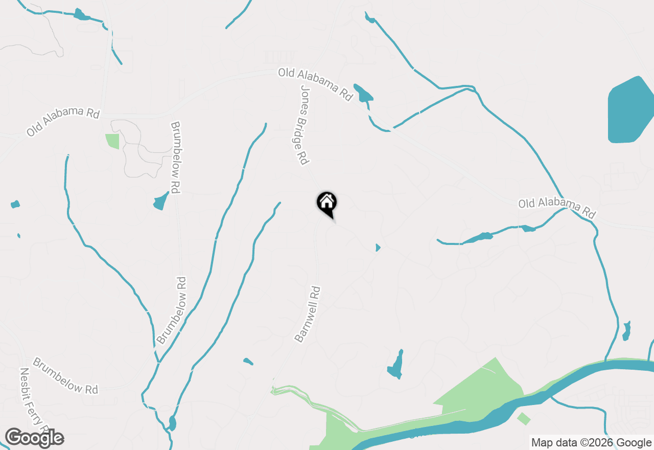 Map of 1051 Abingdon Lane, Alpharetta, GA 30022