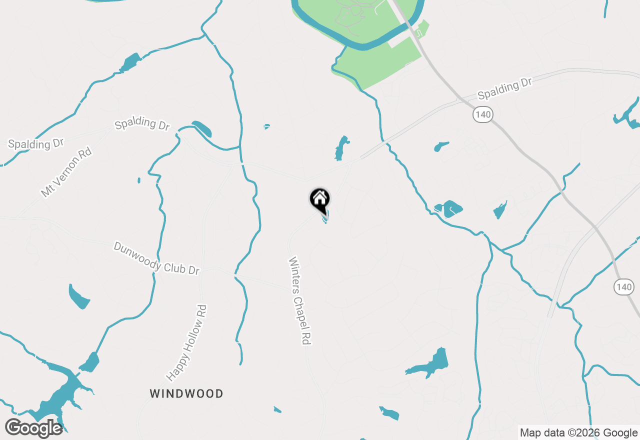 Map of 3896 Town Farms Drive, Atlanta, GA 30360