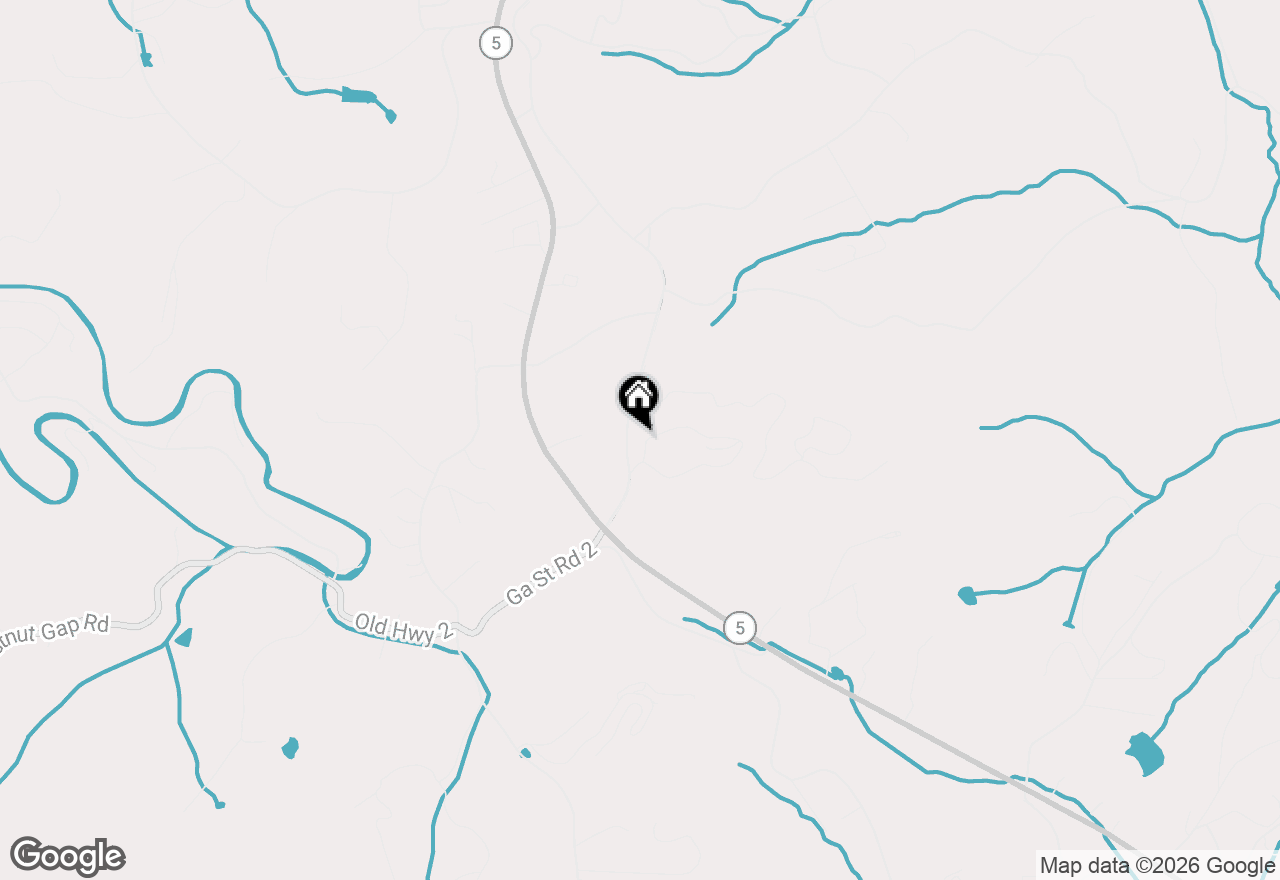 Map of 99 Highland Circle, Blue Ridge, GA 30513