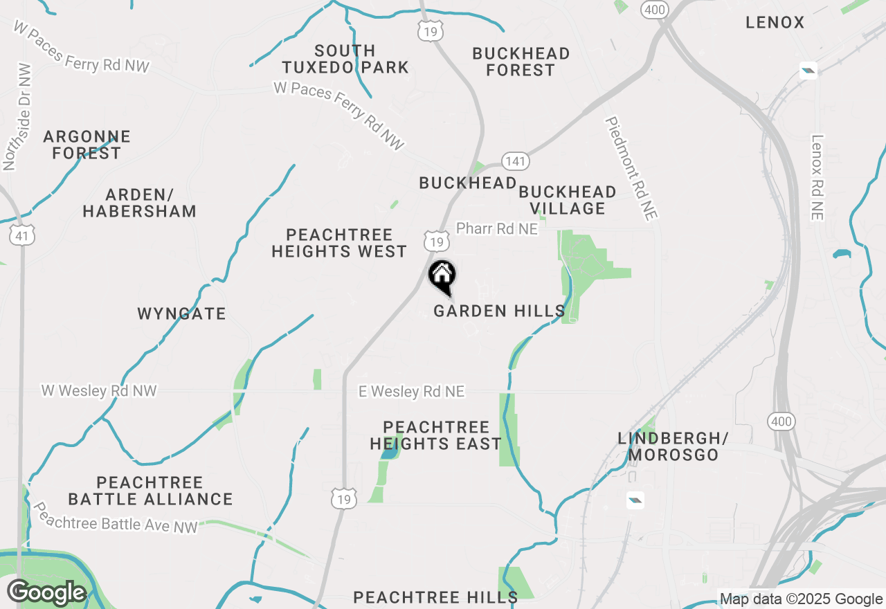 Map of 55 Delmont Drive Ne #C3, Atlanta, GA 30305