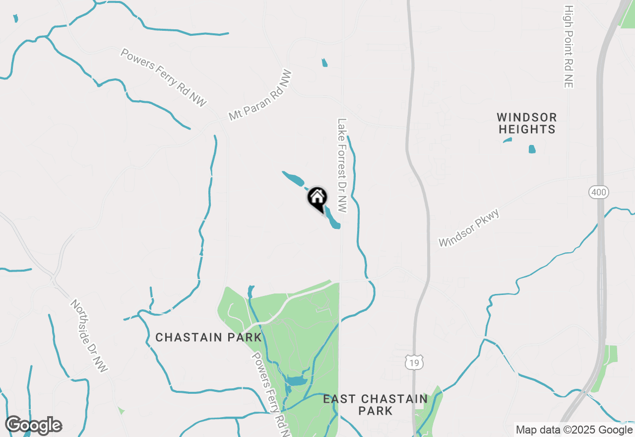 Map of 4601 Tall Pines Drive Nw, Atlanta, GA 30327