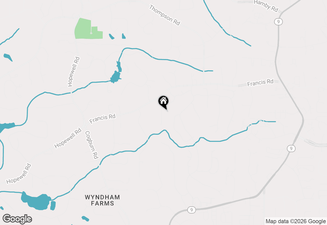 Map of 650 Greenview Terrace, Alpharetta, GA 30004