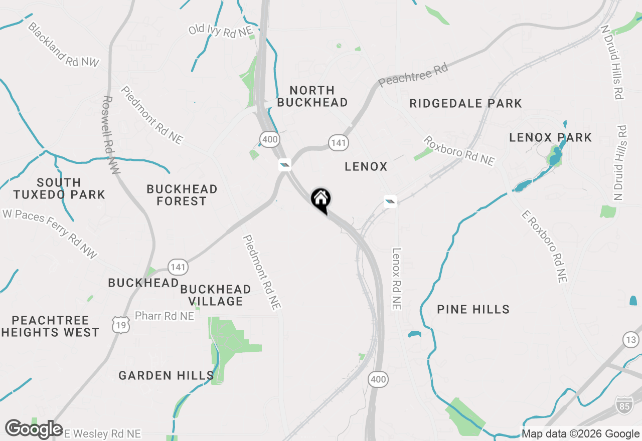 Map of 810 Martina Drive Ne, Atlanta, GA 30305