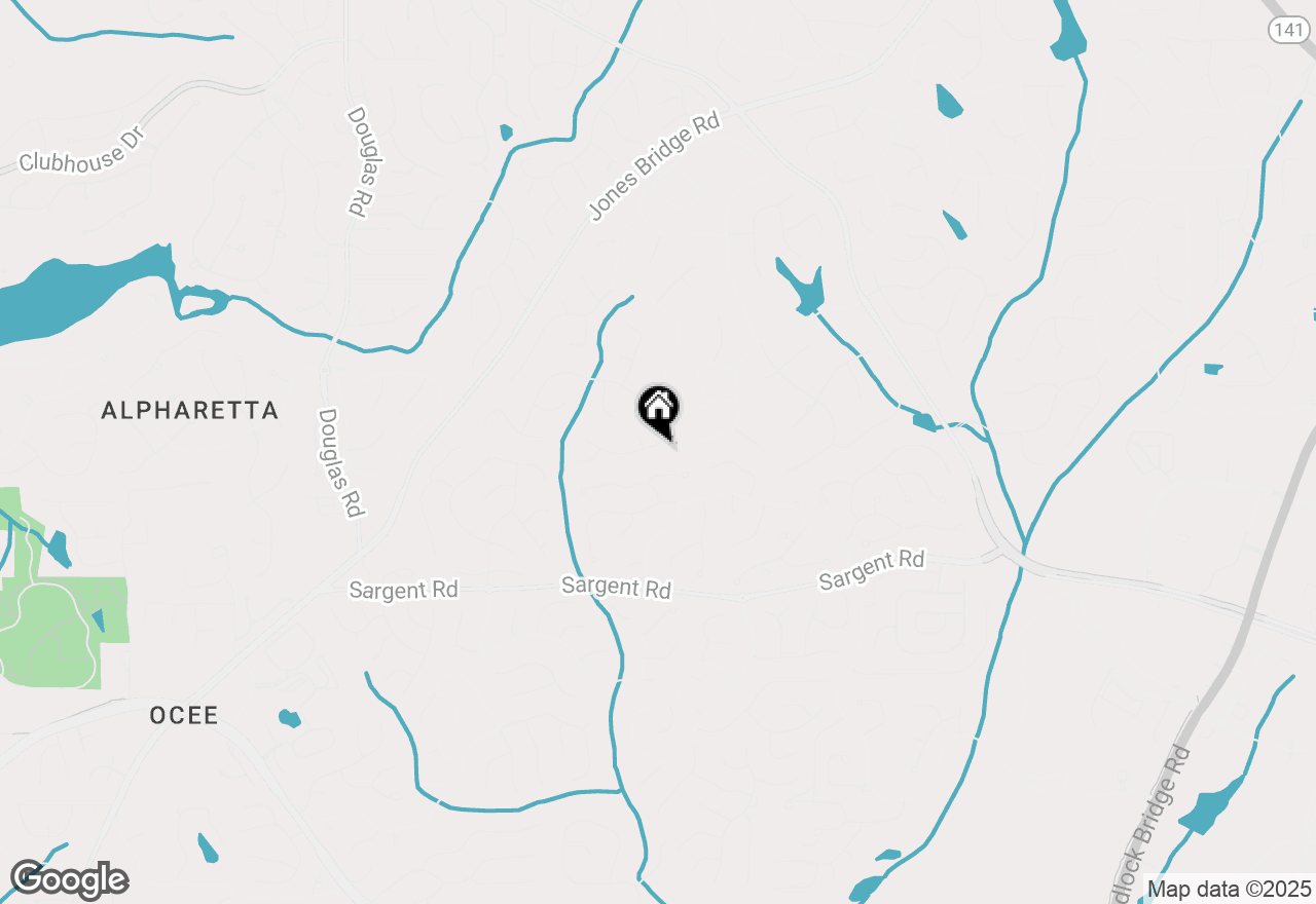 Map of 12075 South Magnolia Circle, Johns Creek, GA 30005