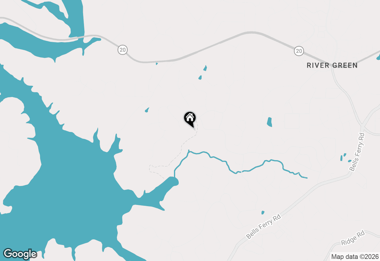 Map of 5139 Millwood Drive, Canton, GA 30114