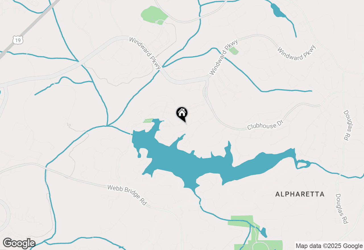 Map of 5075 Harbour Ridge Drive, Alpharetta, GA 30005