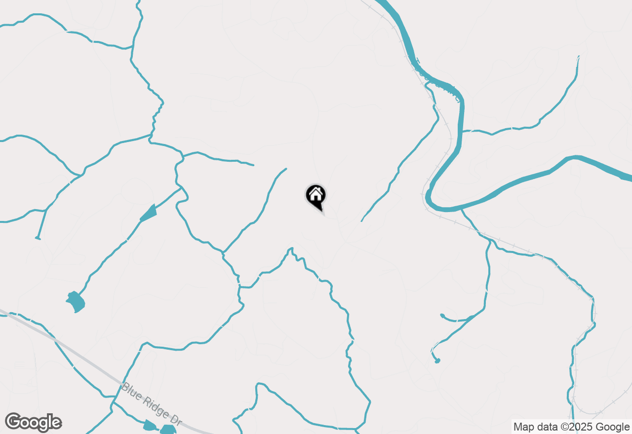 Map of 2865 Ada Street, Blue Ridge, GA 30513