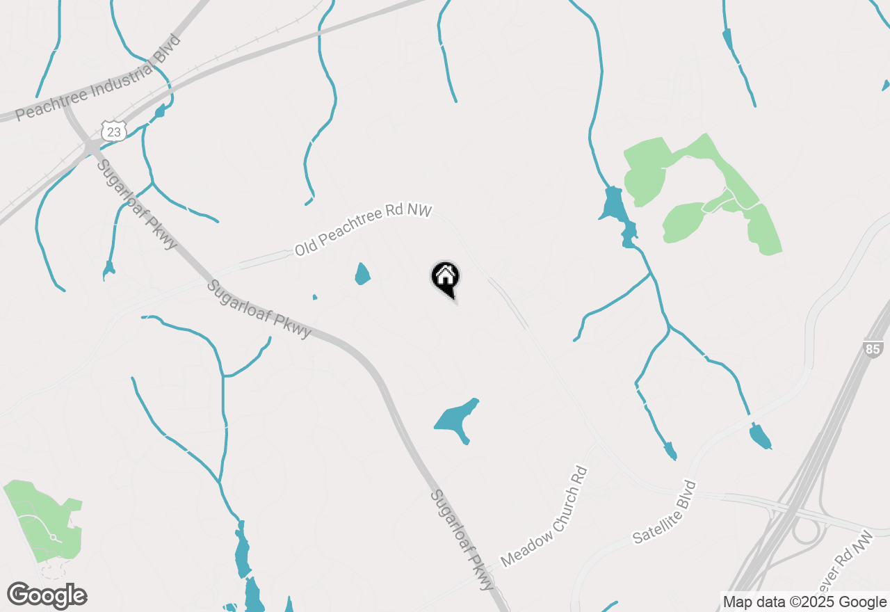 Map of 1760 Berkshire Hill Drive, Duluth, GA 30097