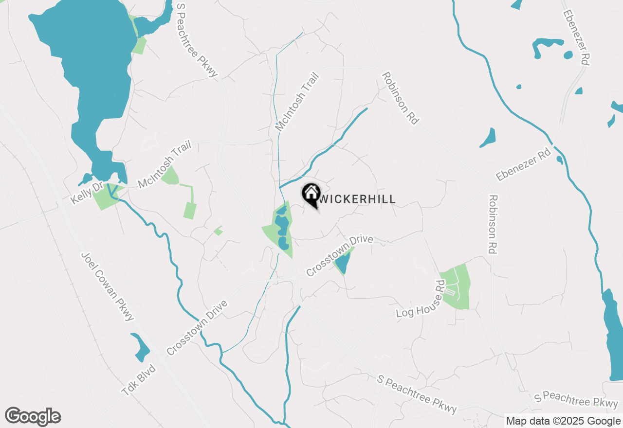 Map of 108 Rock Mull, Peachtree City, GA 30269