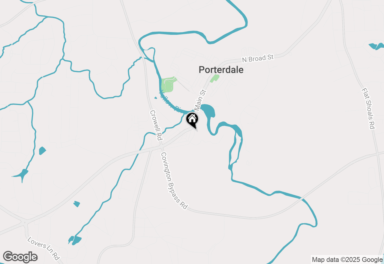 Map of 3 Elm Street, Porterdale, GA 30014