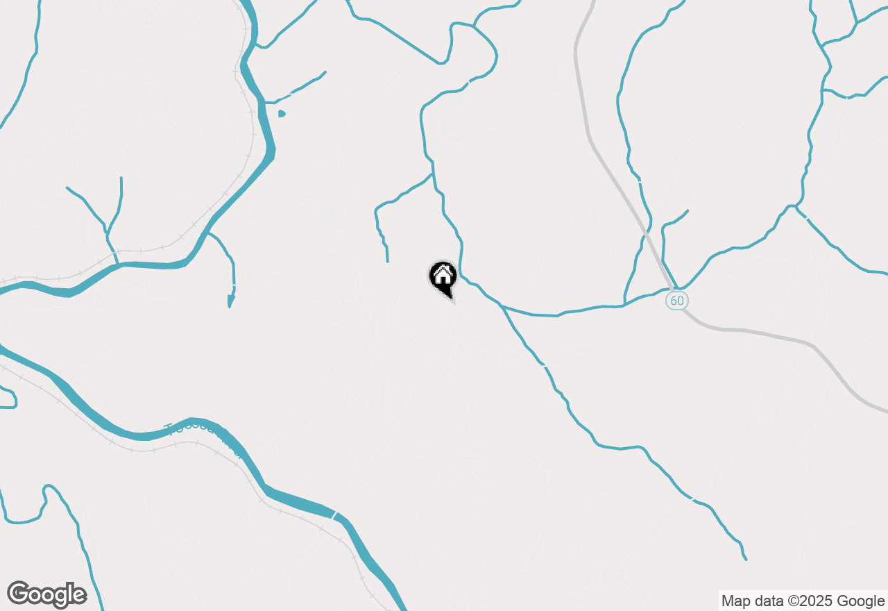 Map of 119 Hidden Acres Drive, Mineral Bluff, GA 30559