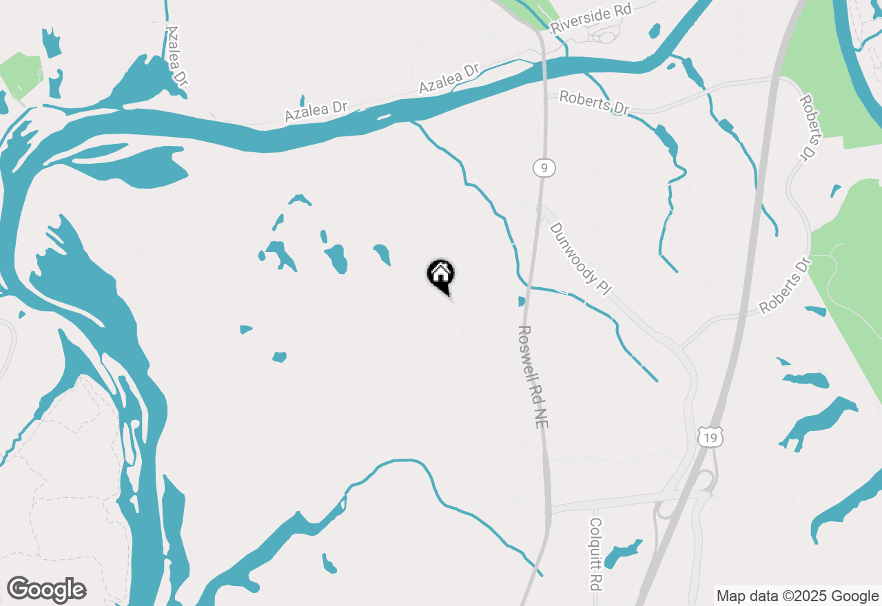 Map of 1100 Huntcliff Ne, Sandy Springs, GA 30350