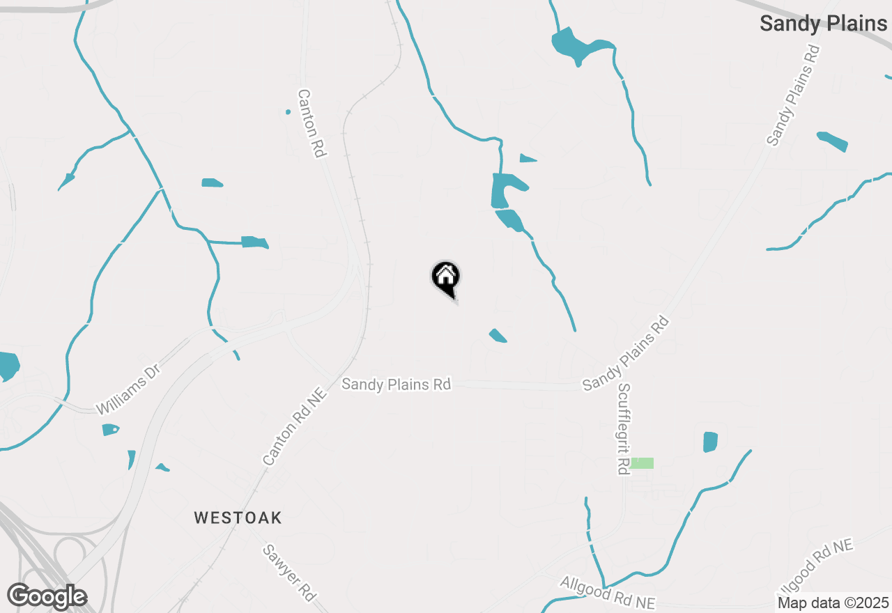 Map of 1955 E Lake Drive, Marietta, GA 30066