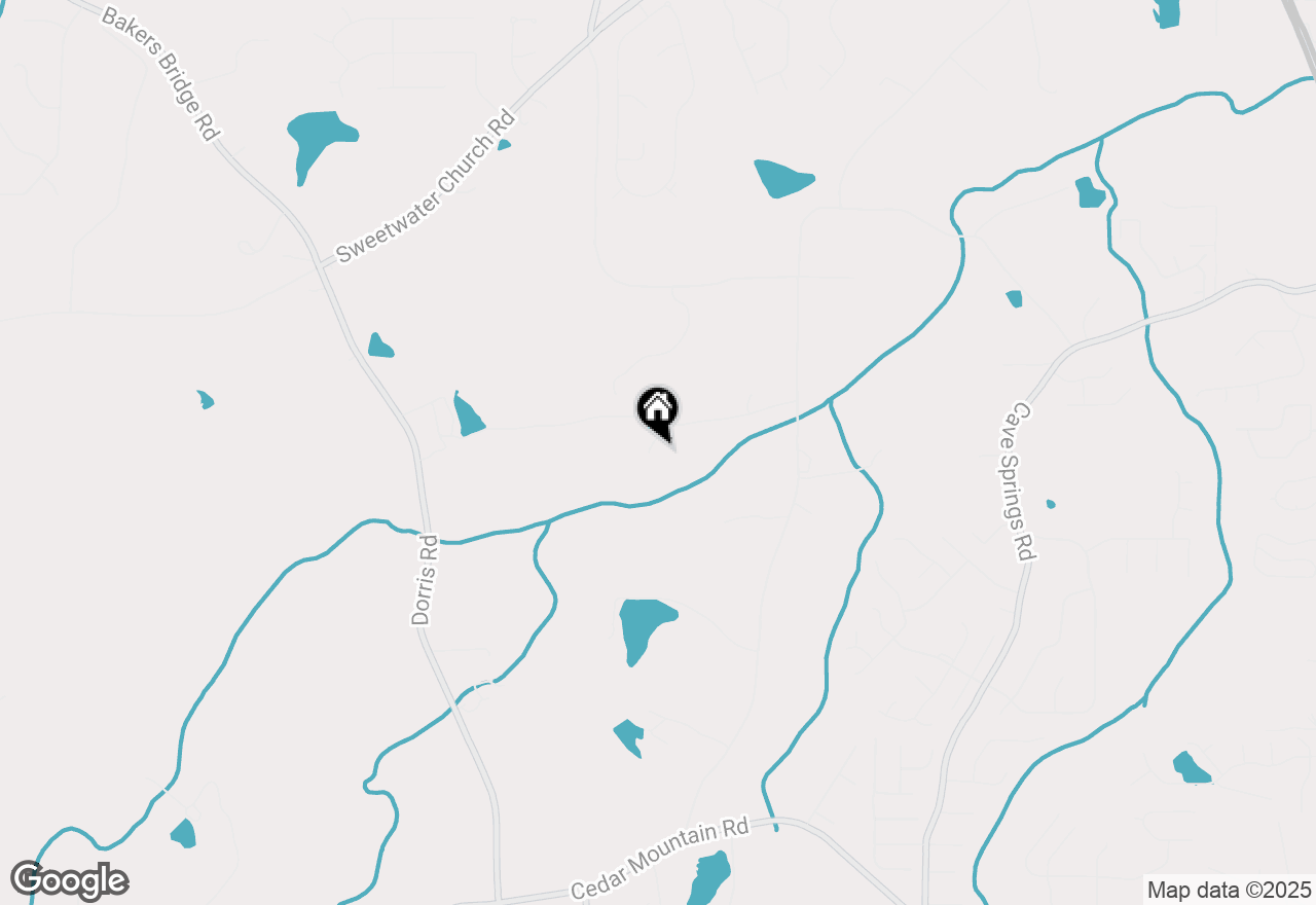 Map of 1101 N Flat Rock Road, Douglasville, GA 30134