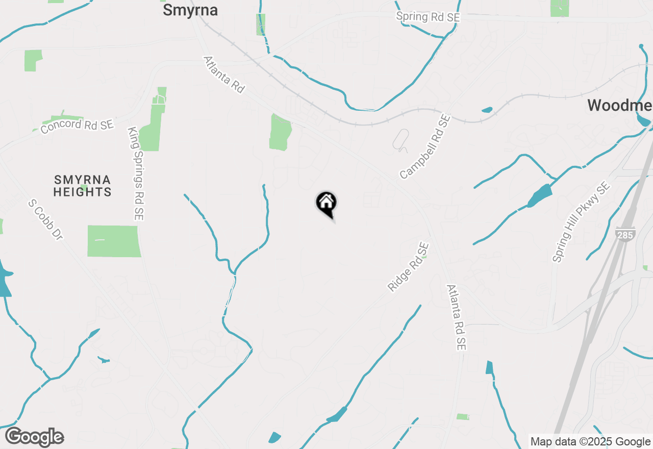 Map of 1749 Creat Trail Se, Smyrna, GA 30080