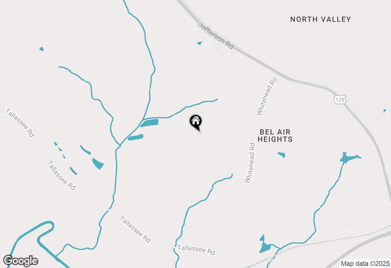 Map of 385 Roberts Road, Athens, GA 30606