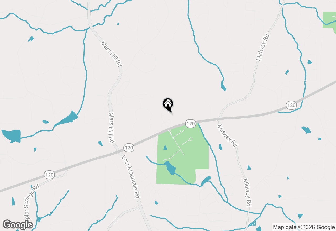 Map of 4835 Ward Farm Lane, Powder Springs, GA 30127