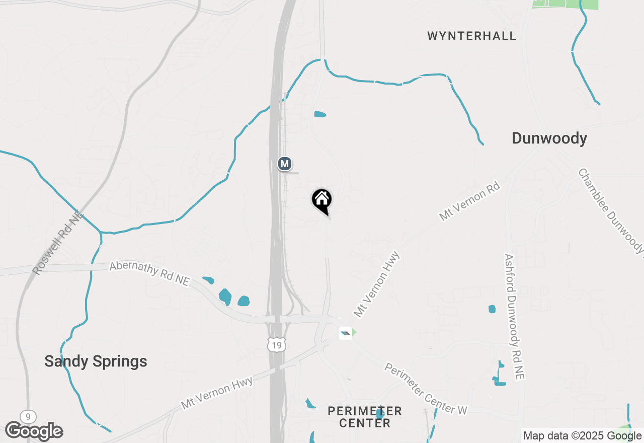Map of 111 Abingdon Way, Sandy Springs, GA 30328