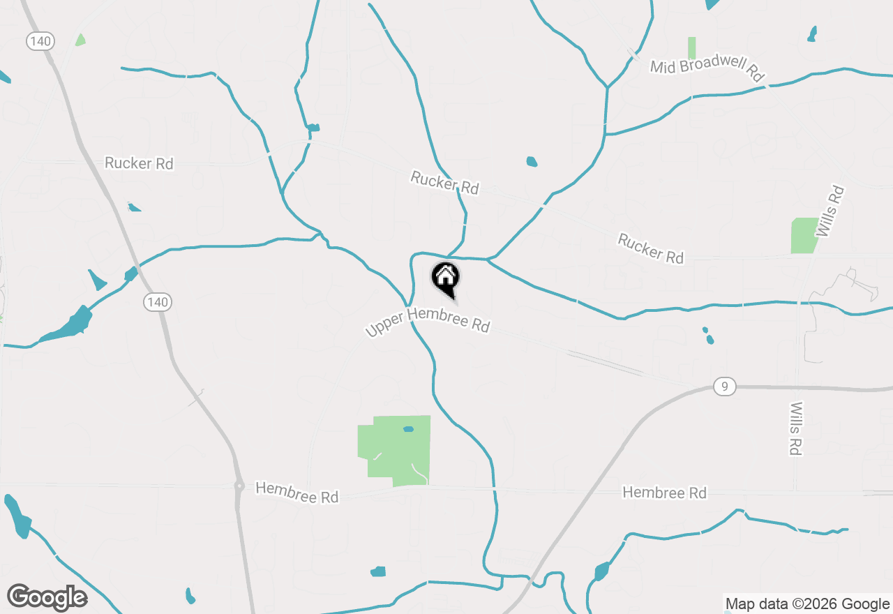 Map of 1010 Blue Indigo Drive, Roswell, GA 30076