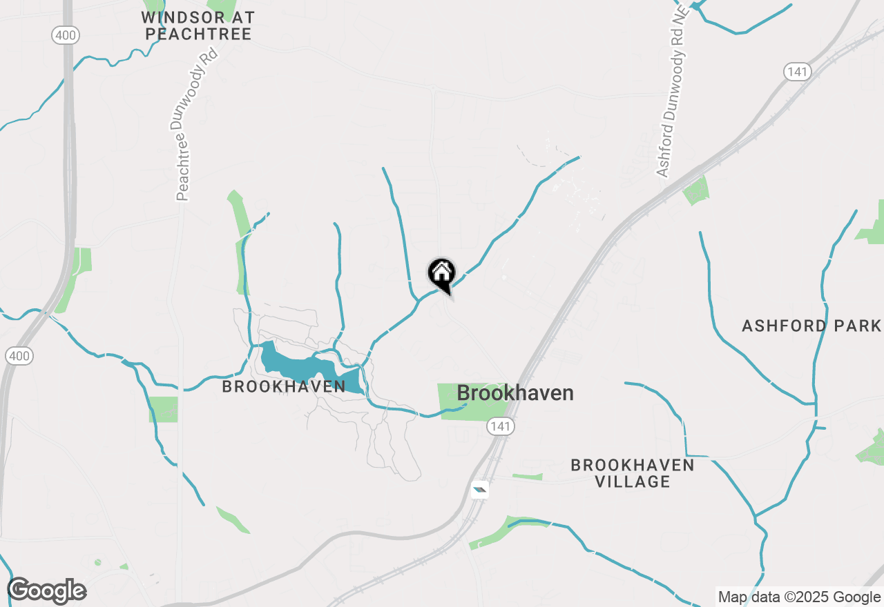 Map of 1153 Brookhaven Commons Drive, Brookhaven, GA 30319