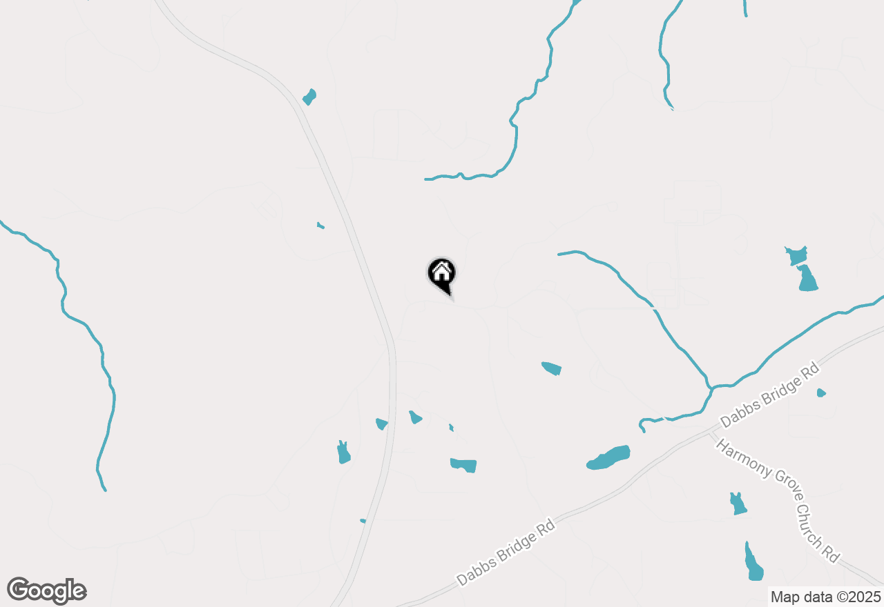 Map of 4243 Harmony Grove Church Road, Dallas, GA 30132