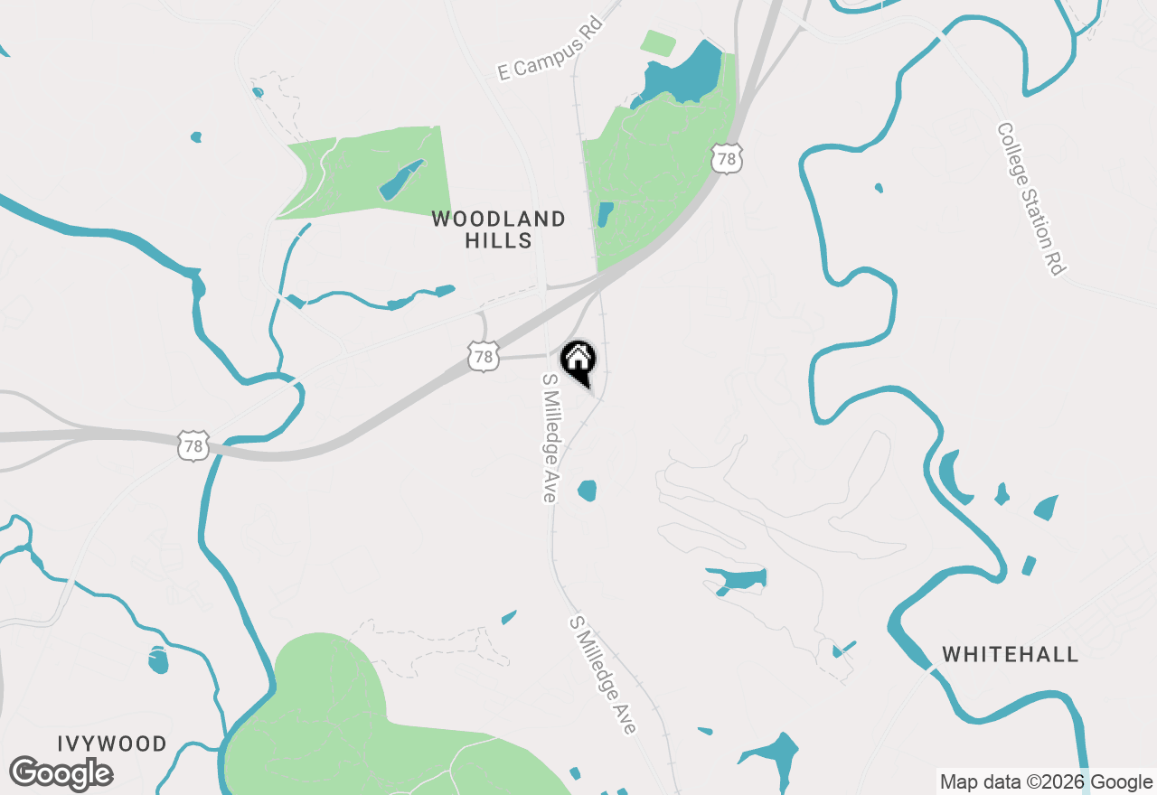 Map of 2165 S Milledge Avenue #C-6, Athens, GA 30605