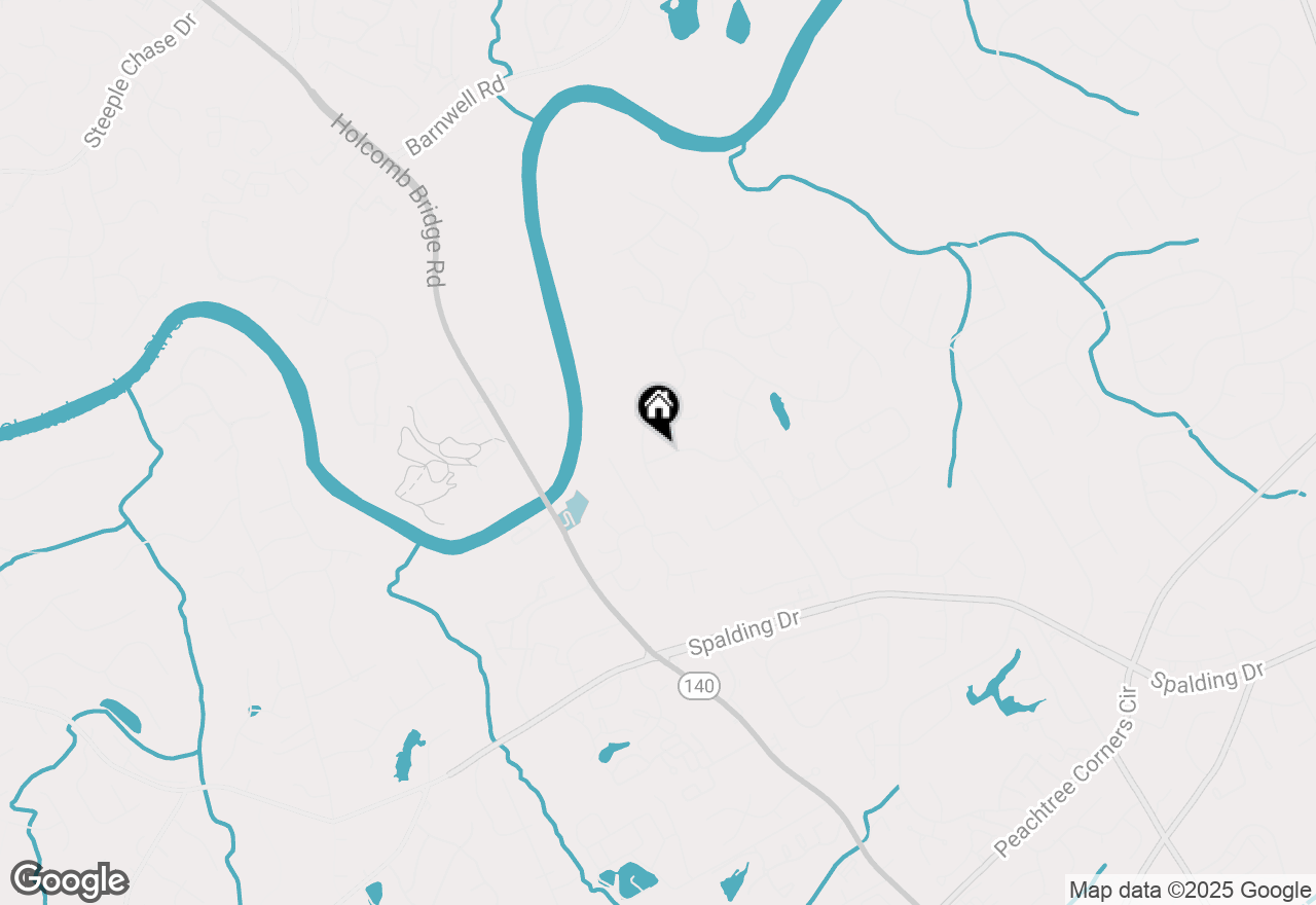 Map of 6301 Indian River Drive, Peachtree Corners, GA 30092