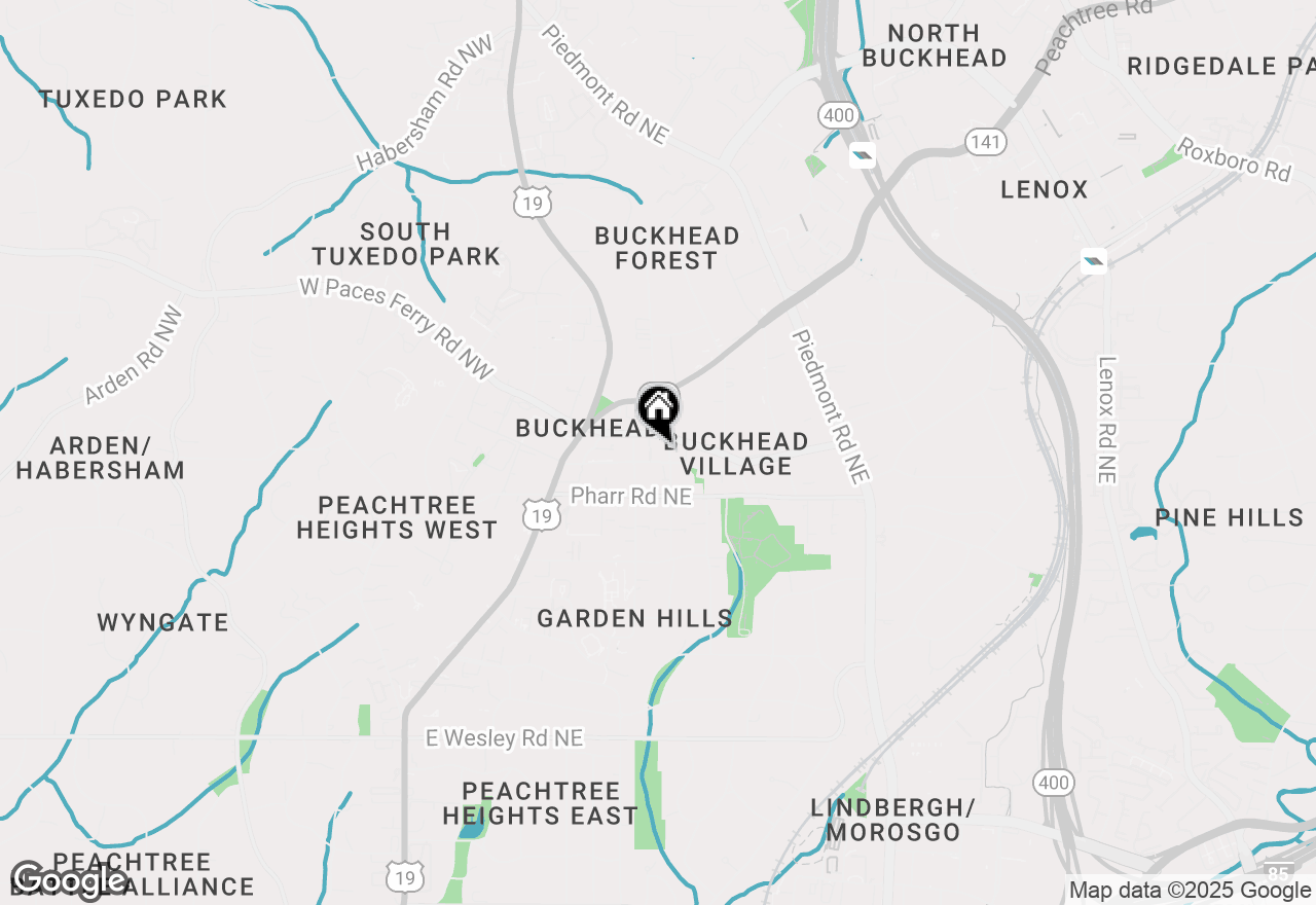 Map of 325 E Paces Ferry Road Ne #809, Atlanta, GA 30305