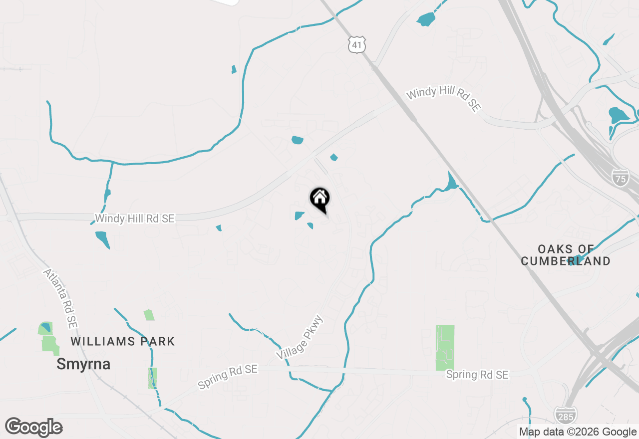 Map of 24 Doranne Court Se, Smyrna, GA 30080