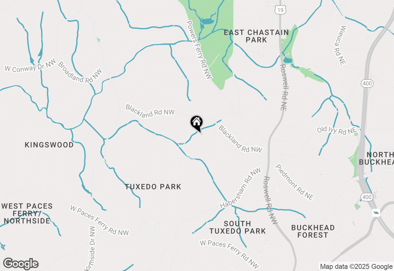Map of 3727 Tuxedo Road Nw, Atlanta, GA 30305