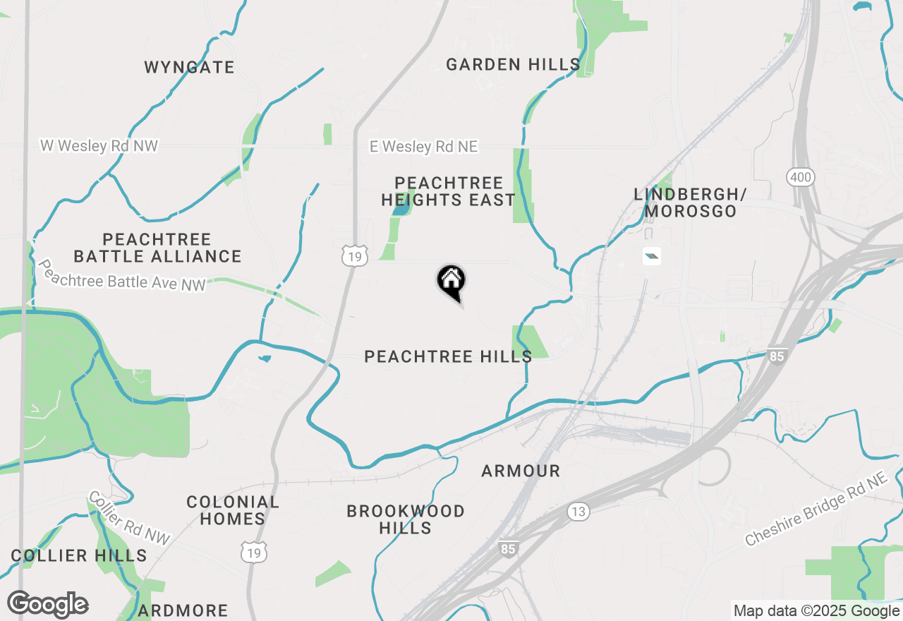 Map of 181 Eureka Drive Ne, Atlanta, GA 30305