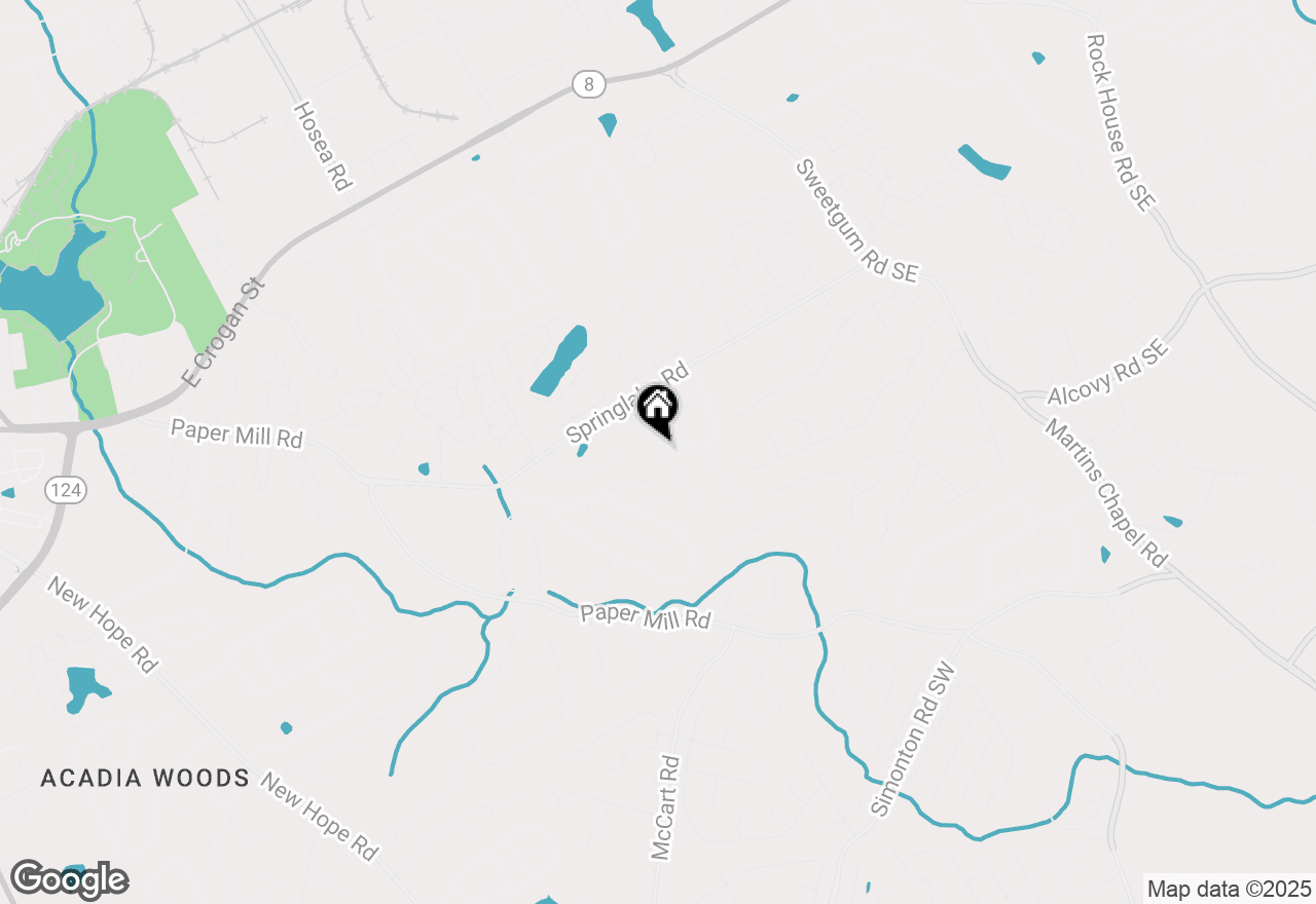 Map of 395 Ashland Manor Drive, Lawrenceville, GA 30045