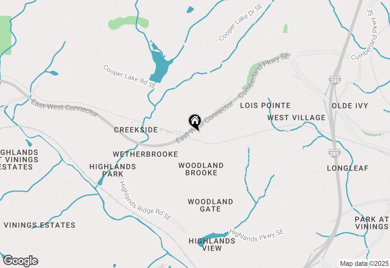 Map of 155 Westchester Drive Se, Smyrna, GA 30082