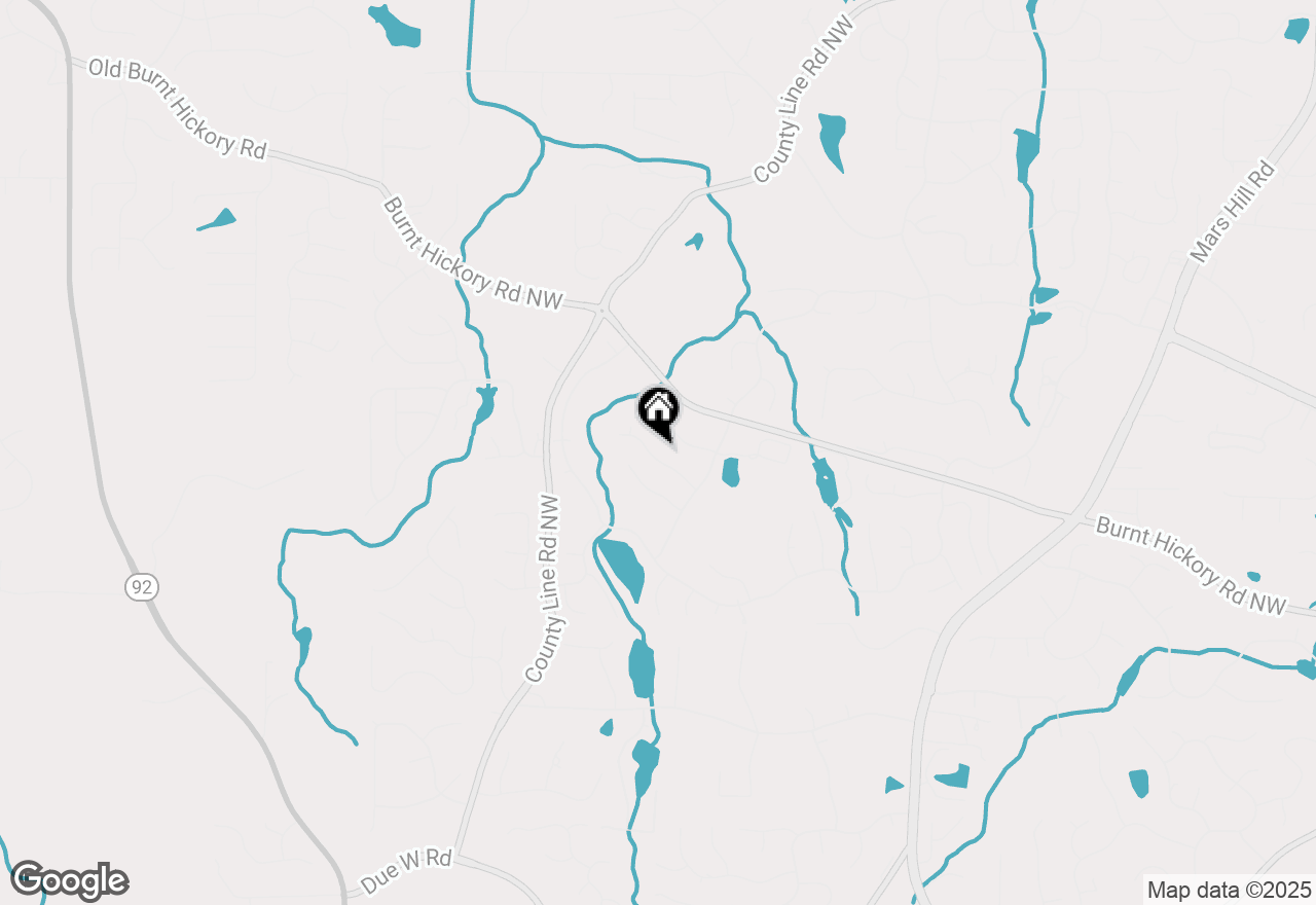 Map of 5964 Downington Ridge Nw, Acworth, GA 30101
