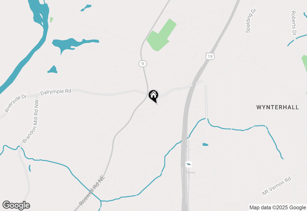 Map of 7580 Glisten Avenue, Atlanta, GA 30328