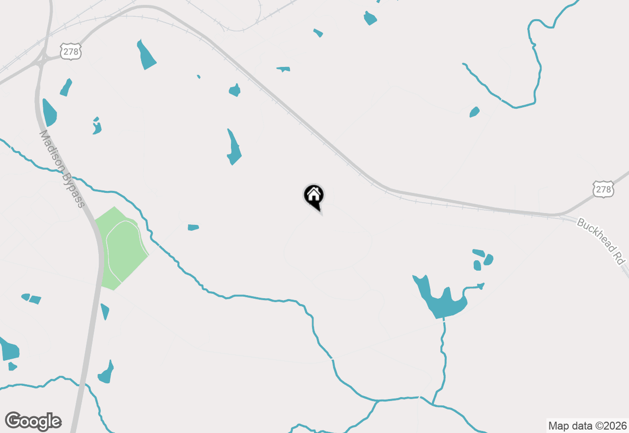 Map of 1461 Westminster Way, Madison, GA 30650