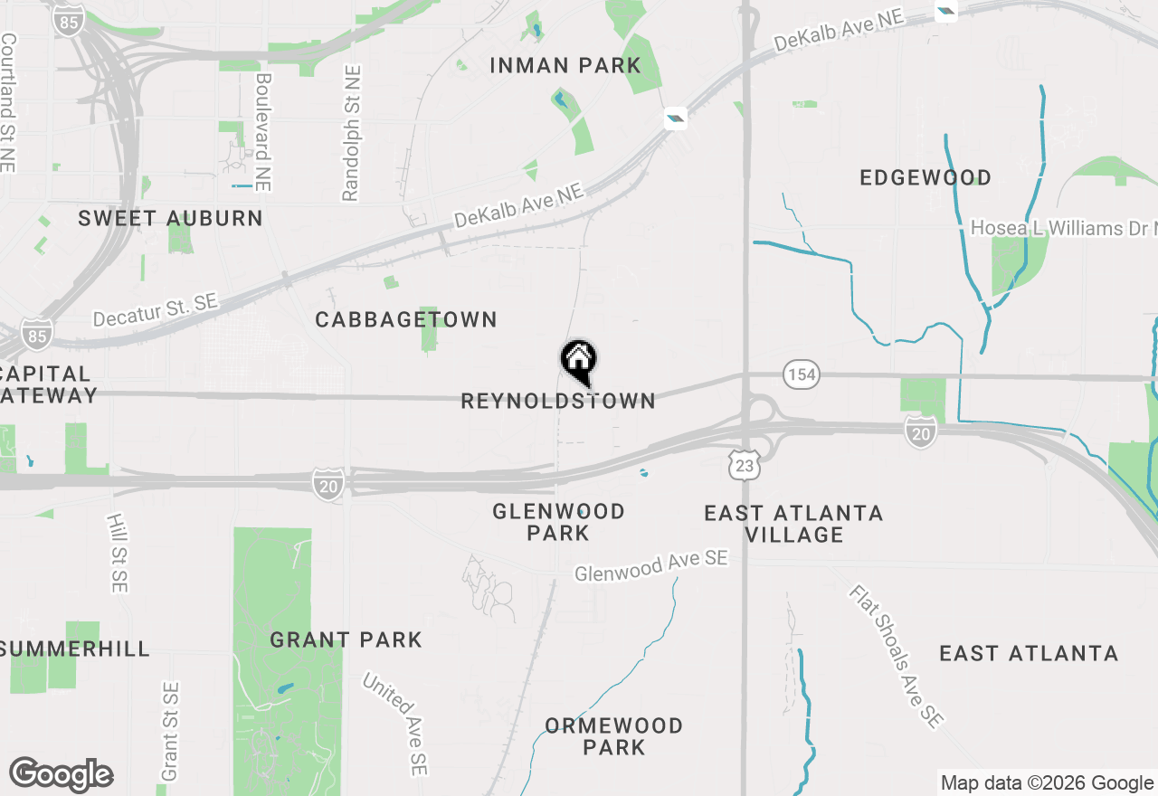 Map of 920 Memorial Drive Se #22, Atlanta, GA 30316