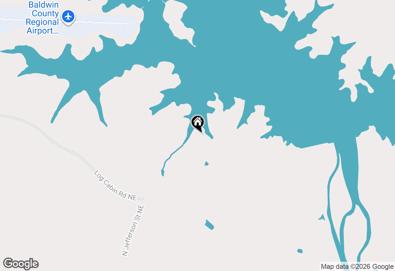 Map of 140 Silver Birch Lane Ne, Milledgeville, GA 31061