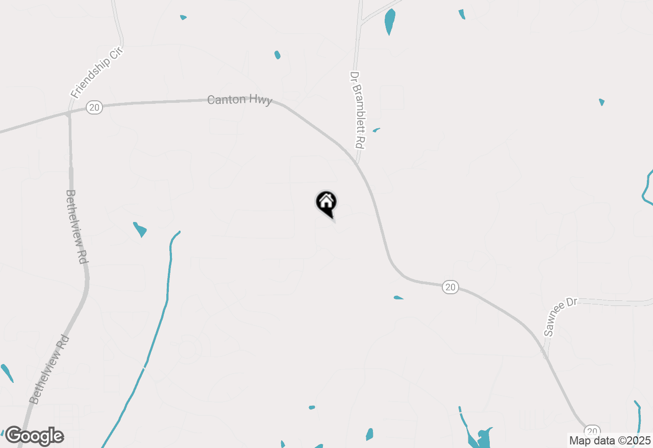 Map of 1320 Crestbrook Drive, Cumming, GA 30040