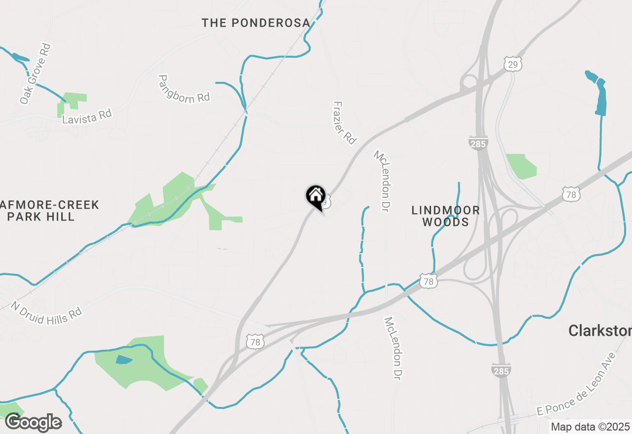 Map of 2429 Lawrenceville Highway #5, Decatur, GA 30033