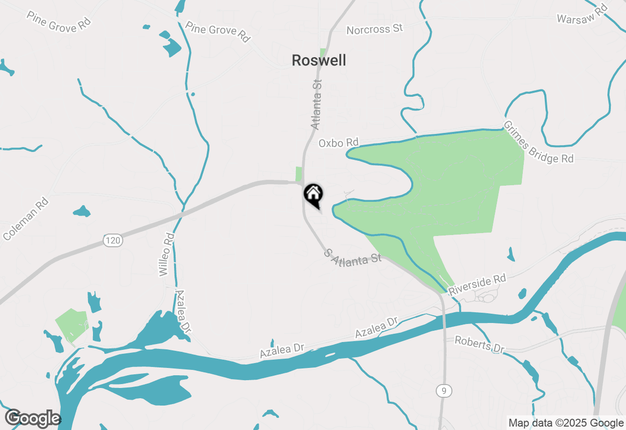 Map of 735 Neel Reid Drive, Roswell, GA 30075
