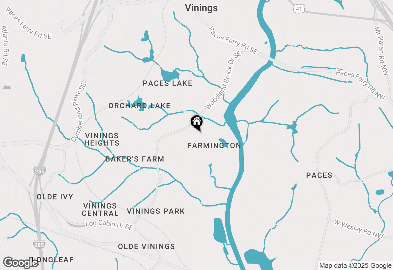 Map of 3034 Farmington Drive Se, Atlanta, GA 30339